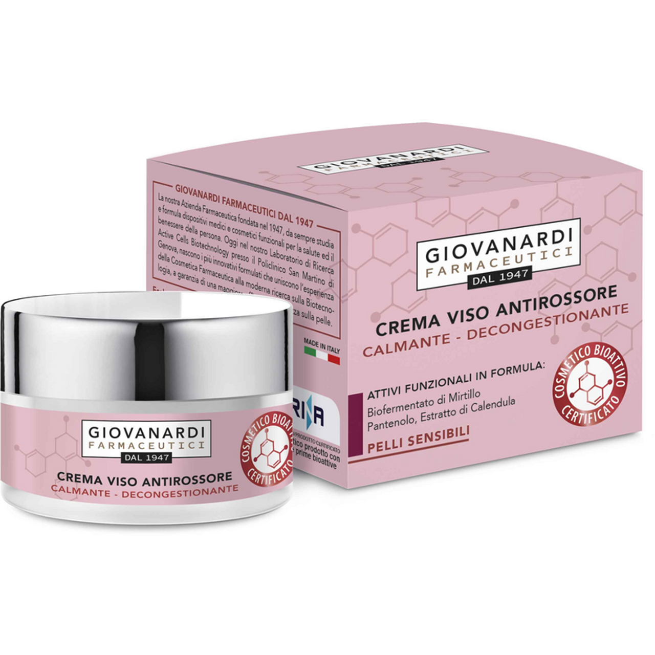 Giovanardi-Crema-viso-idratante-50-ml-chutlyva.webp Зволожувальний крем для обличчя для чутливої шкіри Giovanardi Crema viso idratante 50 ml - Зображення 1